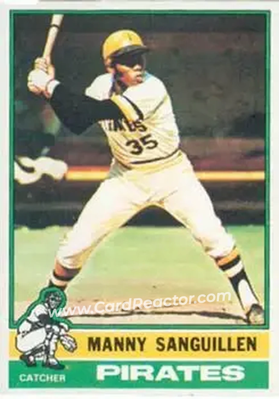 Front of Manny Sanguillen