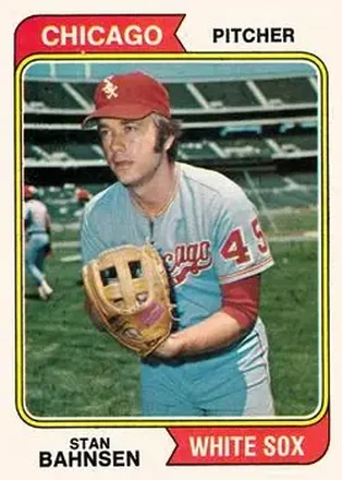 1974 O-Pee-Chee #254 Stan Bahnsen
