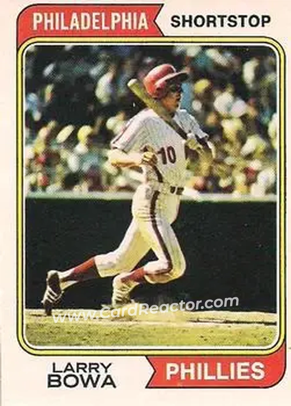 Front of Larry Bowa