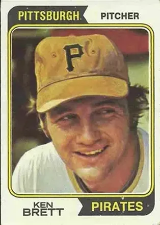 1974 Topps #237 Ken Brett