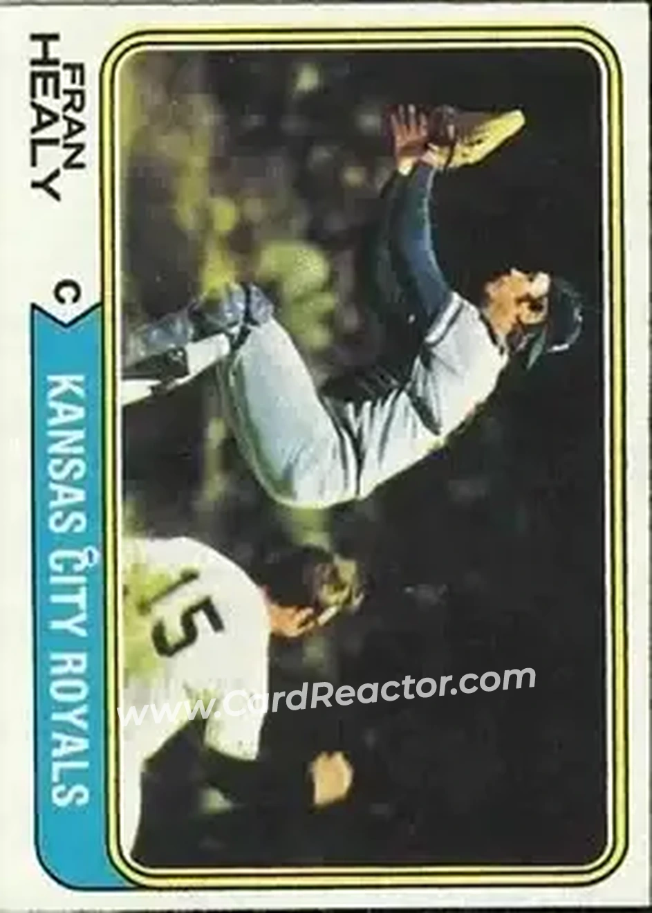 1974 Topps #238 Fran Healy