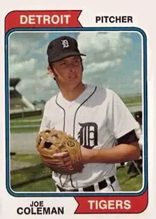 1974 Topps #240 Joe Coleman