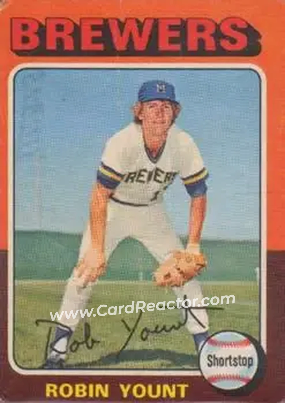 Front of Robin Yount