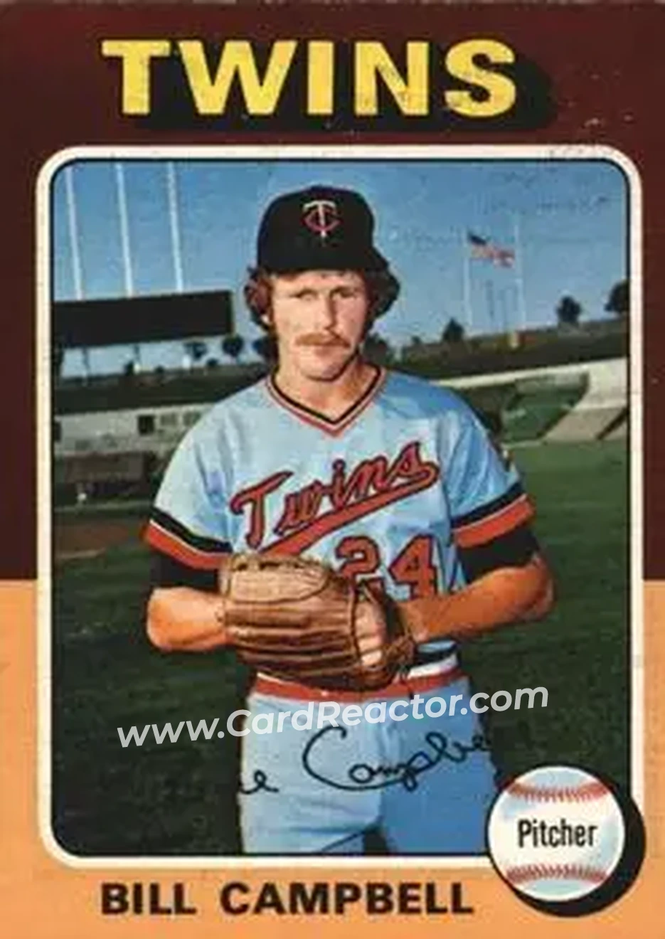 1975 O-Pee-Chee #226 Bill Campbell