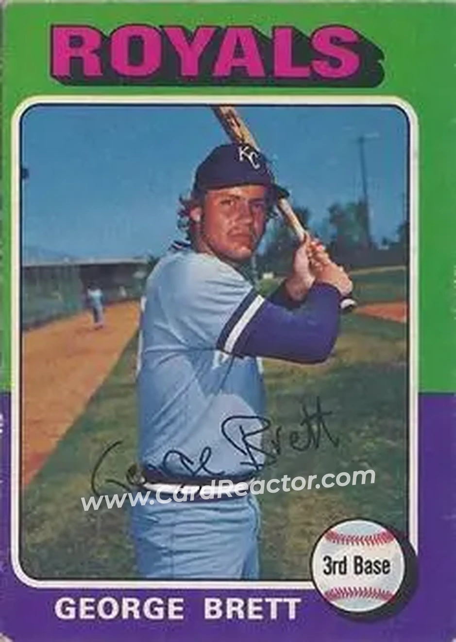 Front of George Brett