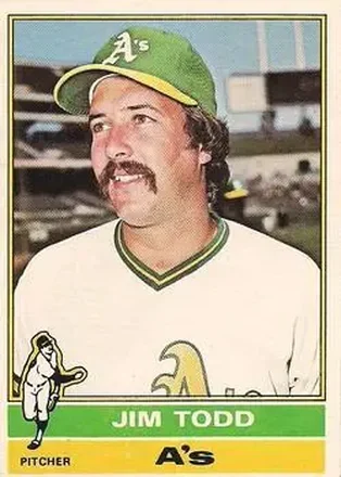 1976 O-Pee-Chee #221 Jim Todd