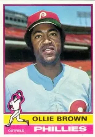 1976 Topps #223 Ollie Brown