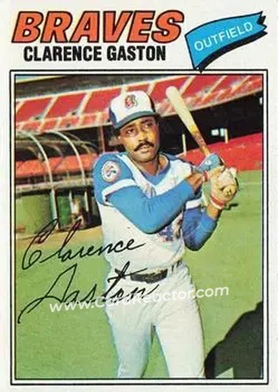 1977 Topps #192 Clarence Gaston