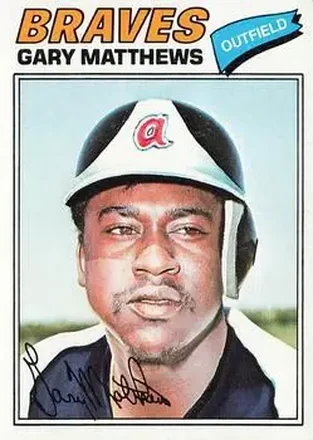 1977 Topps #194 Gary Matthews