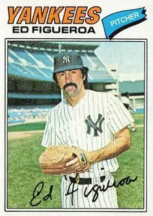1977 Topps #195 Ed Figueroa