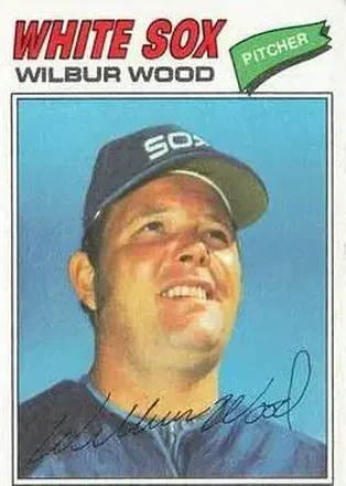 1977 Topps #198 Wilbur Wood