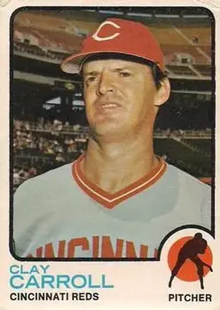 1973 O-Pee-Chee #195 Clay Carroll