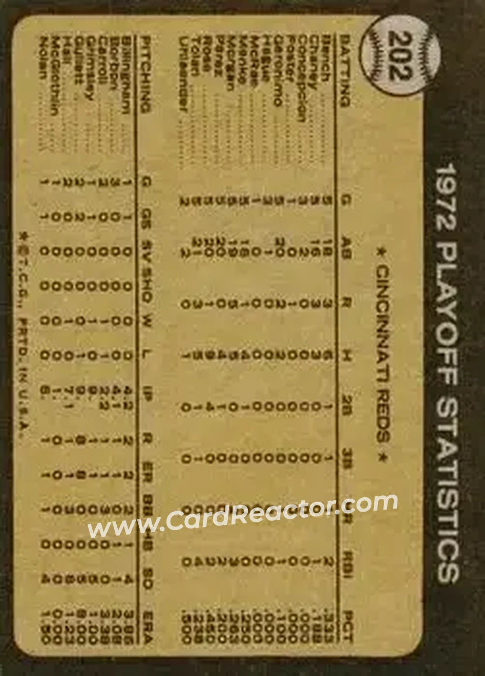 Back of Card #202