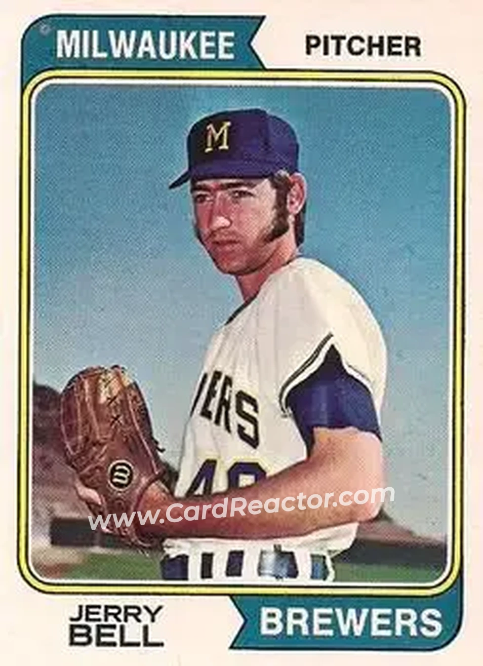 1974 O-Pee-Chee #261 Jerry Bell