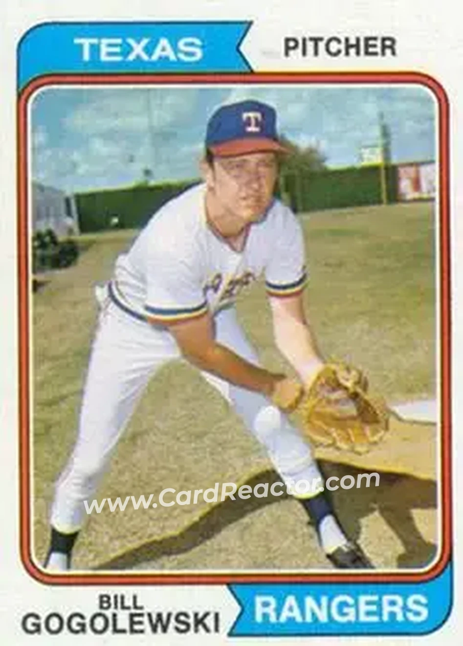 1974 Topps #242 Bill Gogolewski