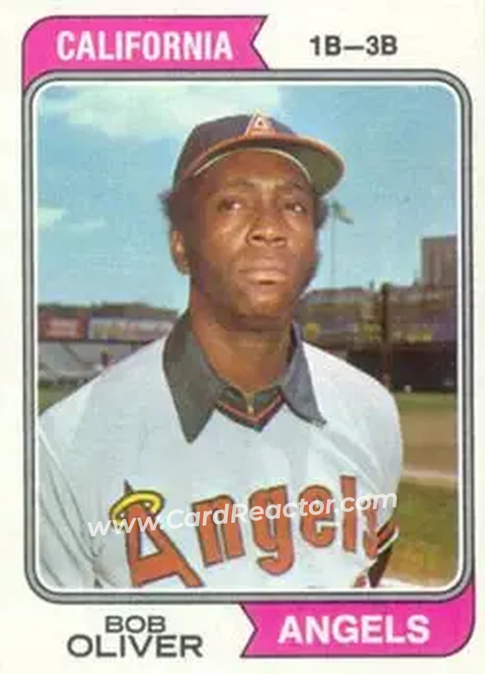 1974 Topps #243 Bob Oliver