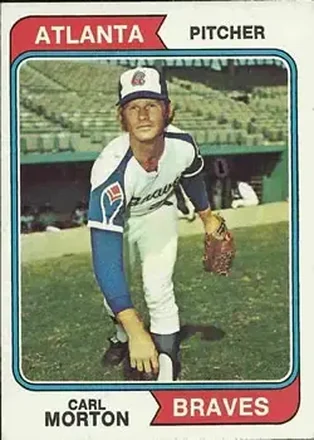 1974 Topps #244 Carl Morton