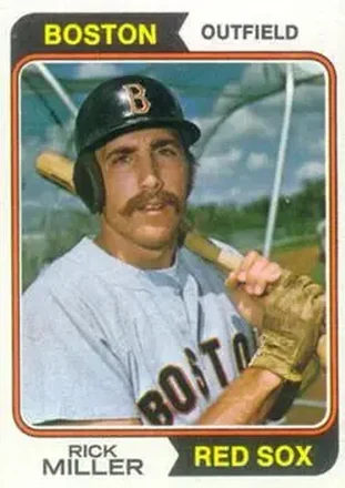 1974 Topps #247 Rick Miller