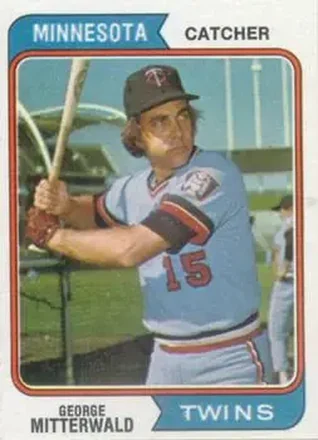 1974 Topps #249 George Mitterwald