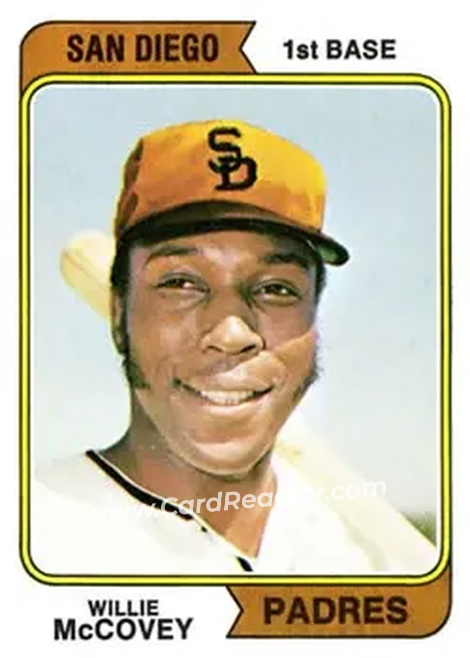 Front of Willie McCovey