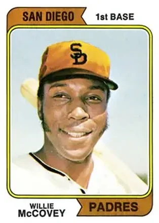 1974 Topps #250 Willie McCovey