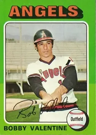 1975 Topps #215 Bobby Valentine