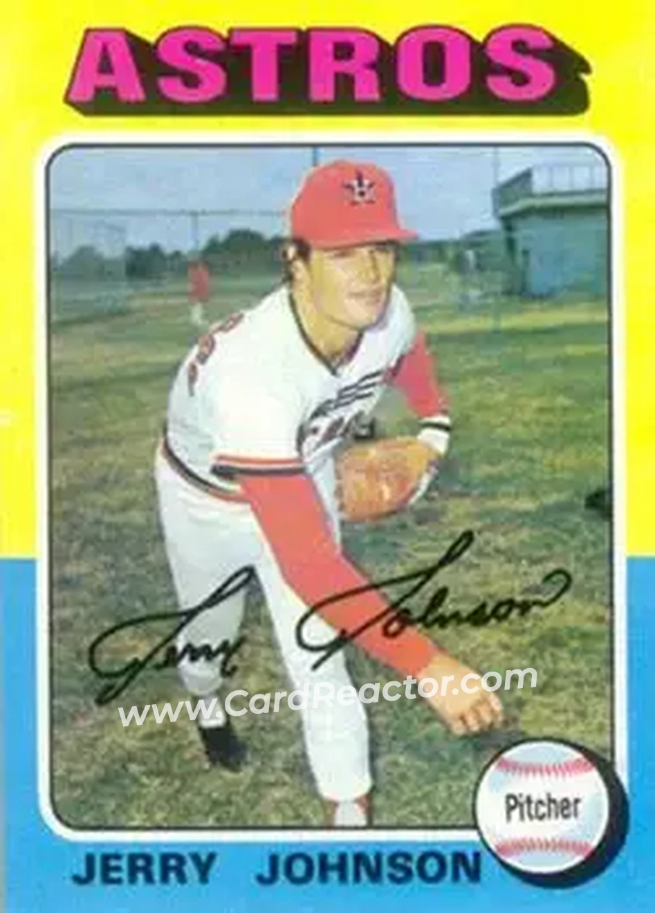 1975 Topps #218 Jerry Johnson