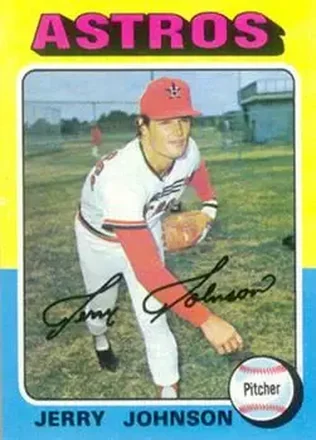 1975 Topps #218 Jerry Johnson