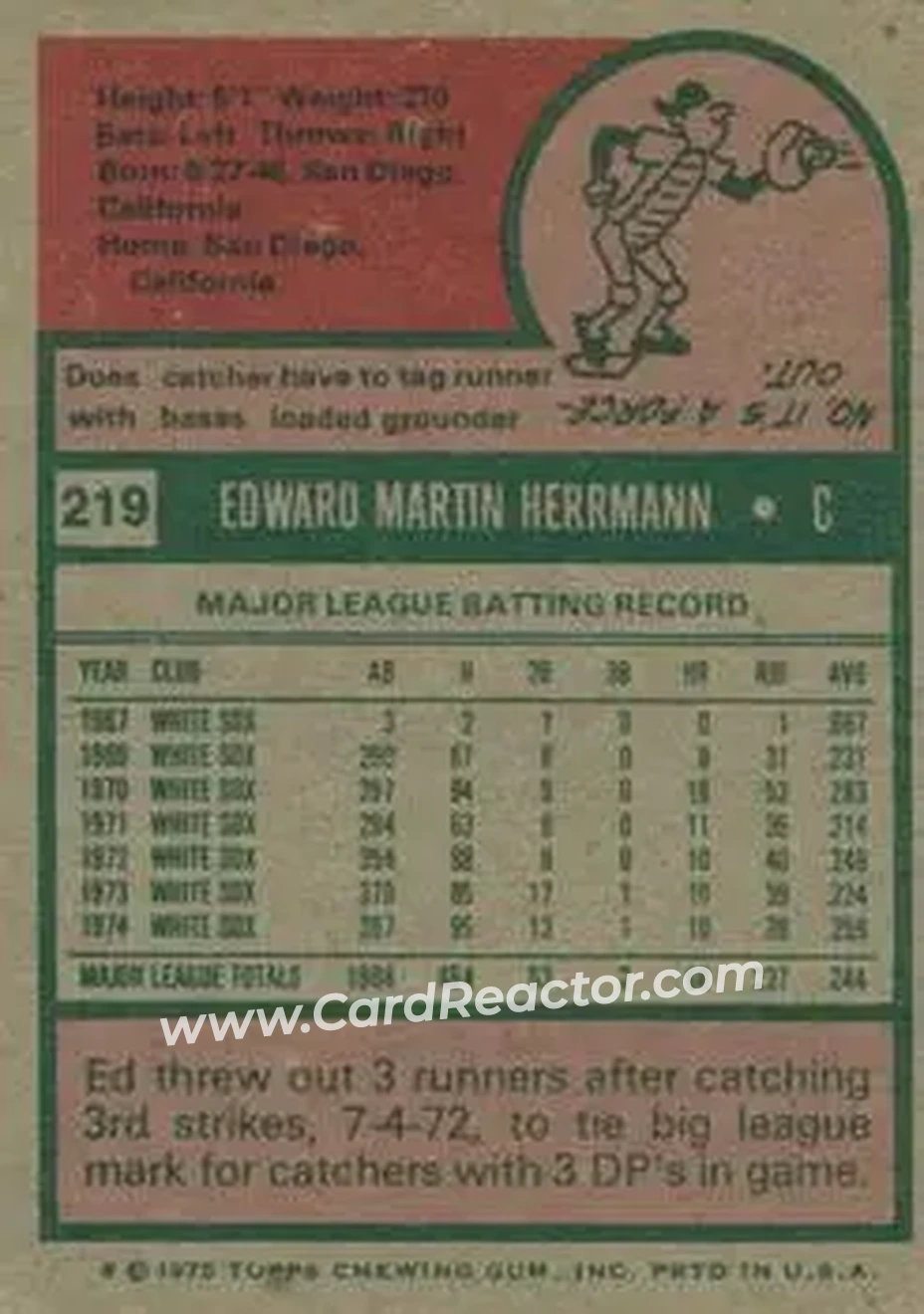 Back of Ed Herrmann