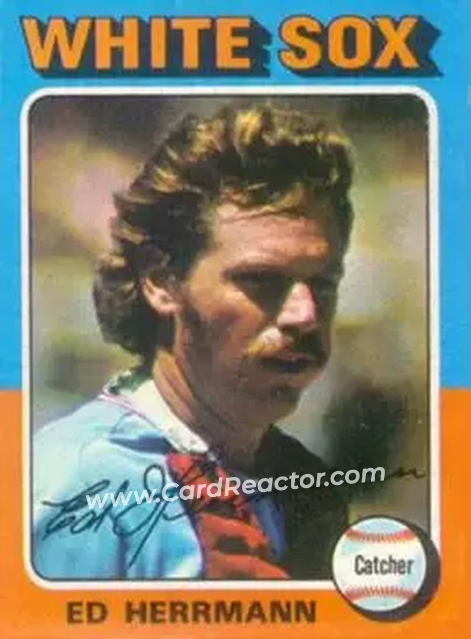 1975 Topps #219 Ed Herrmann