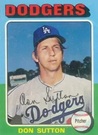 1975 Topps #220 Don Sutton