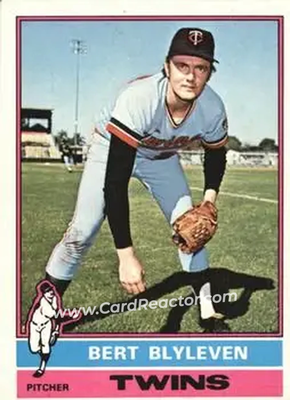 Front of Bert Blyleven