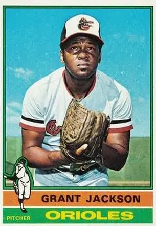1976 Topps #233 Grant Jackson