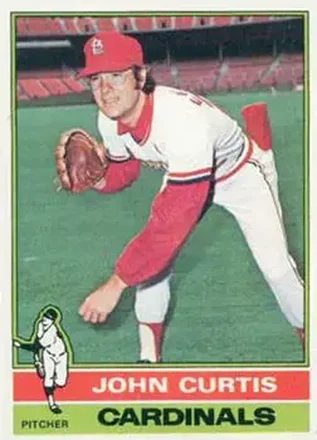 1976 Topps #239 John Curtis