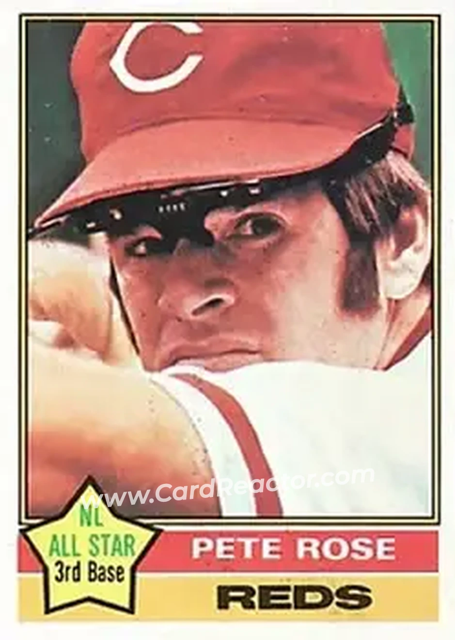 Front of Pete Rose