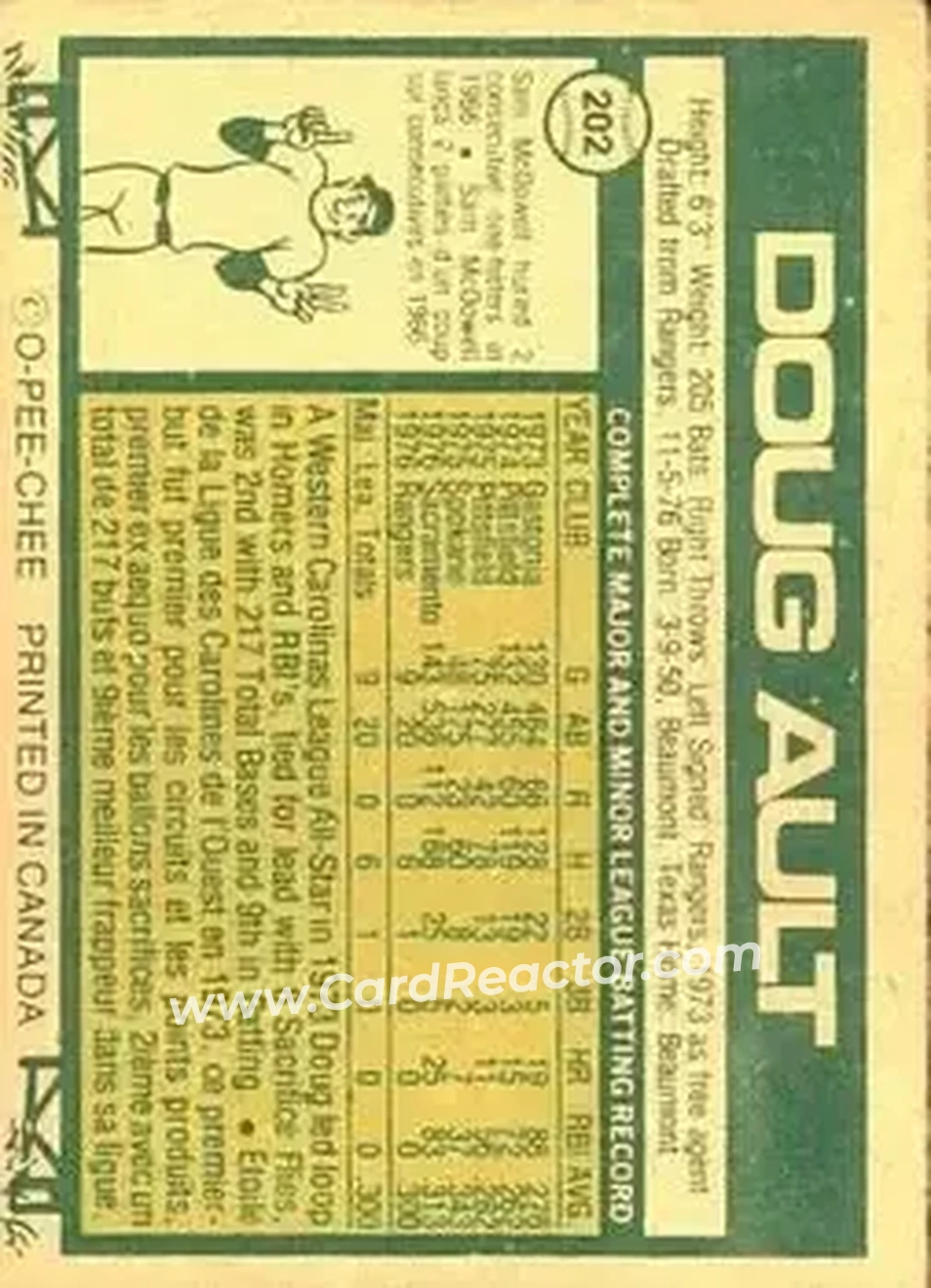Back of Doug Ault