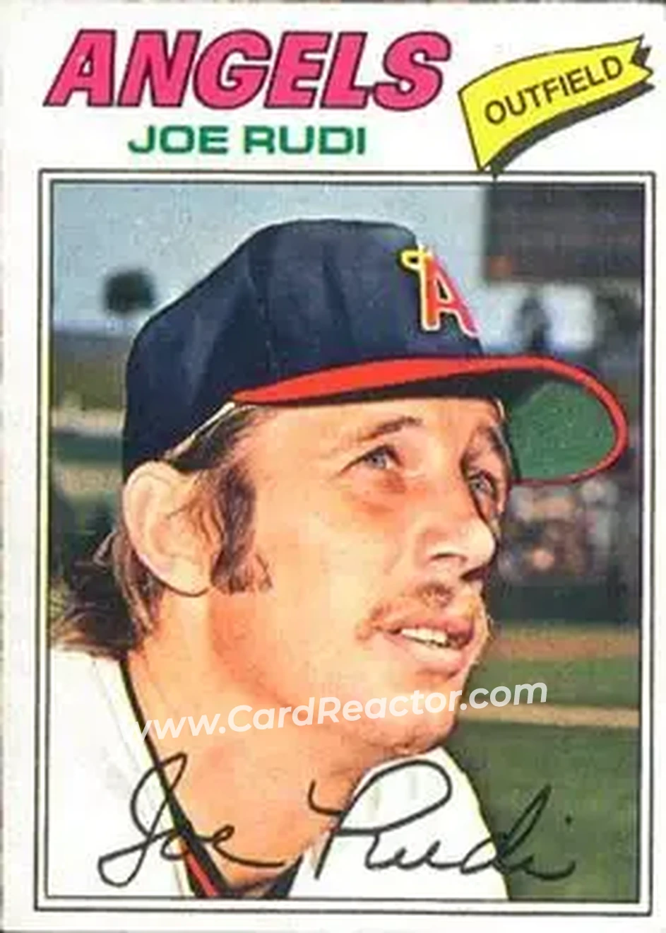 Front of Joe Rudi