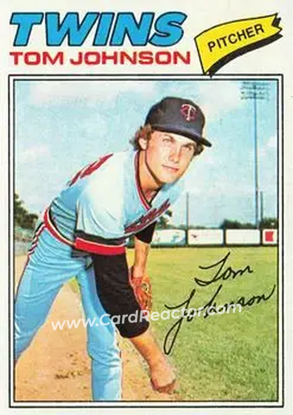 Front of Tom Johnson