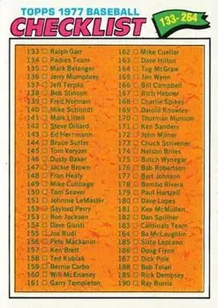 1977 Topps #208 Card #208