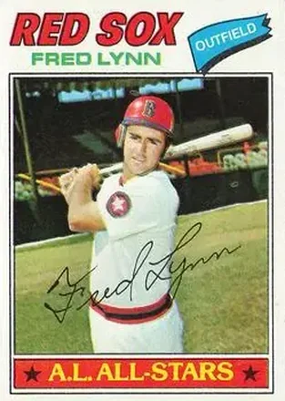 1977 Topps #210 Fred Lynn