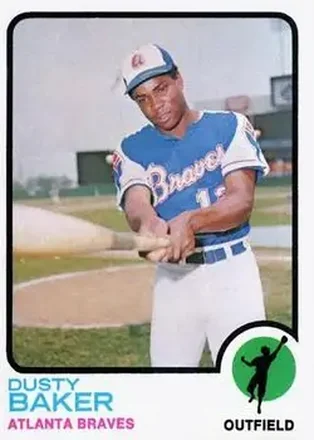 1973 Topps #215 Dusty Baker