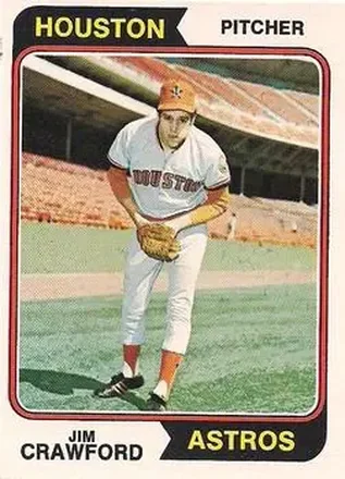 1974 O-Pee-Chee #279 Jim Crawford