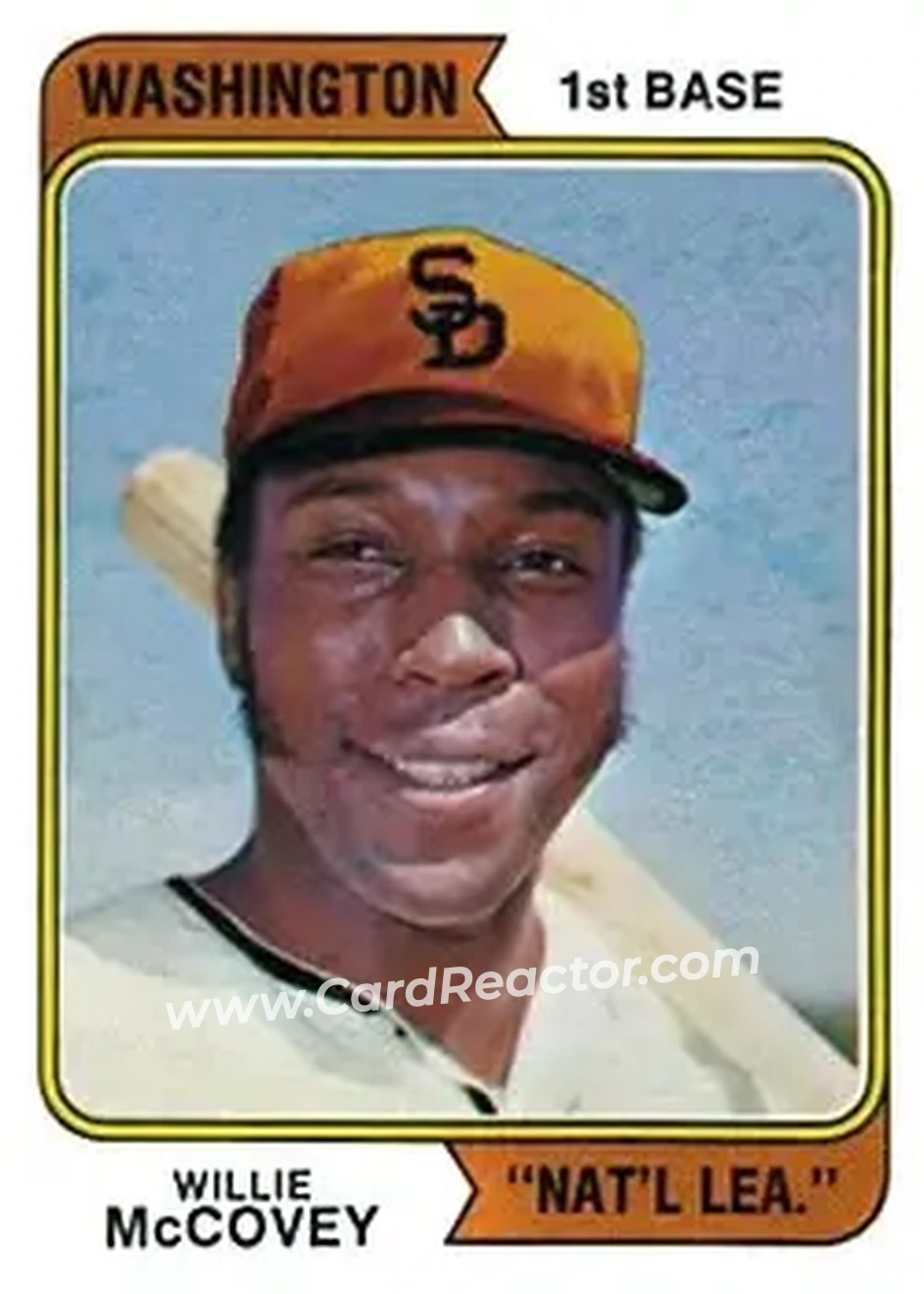 Front of Willie McCovey