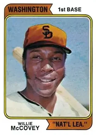 1974 Topps #250 Willie McCovey