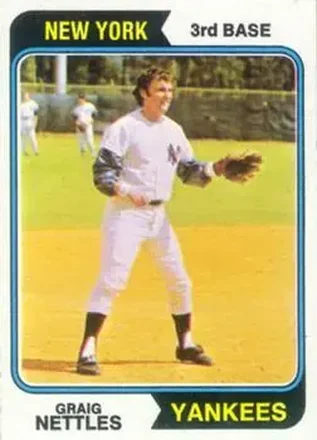1974 Topps #251 Graig Nettles