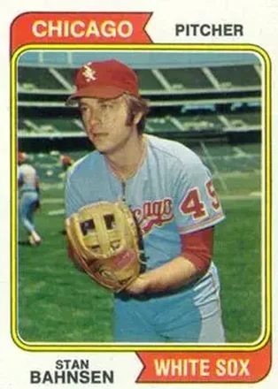 1974 Topps #254 Stan Bahnsen
