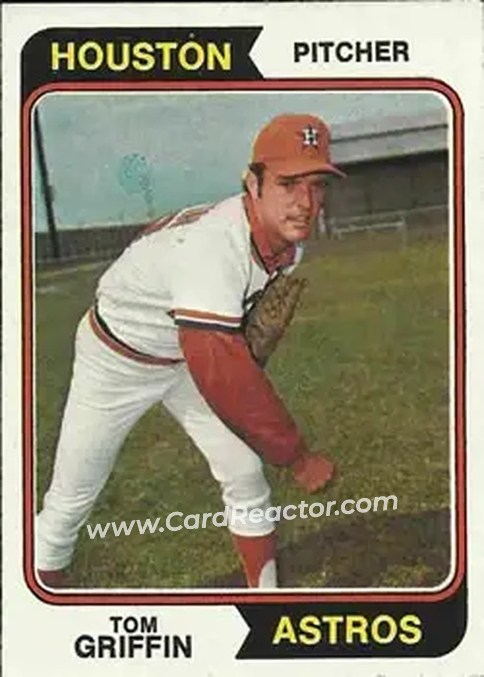 1974 Topps #256 Tom Griffin