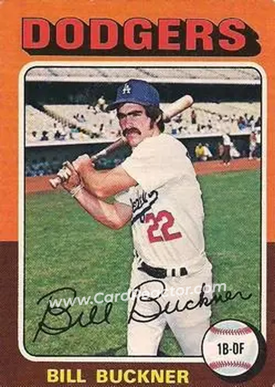 1975 O-Pee-Chee #244 Bill Buckner