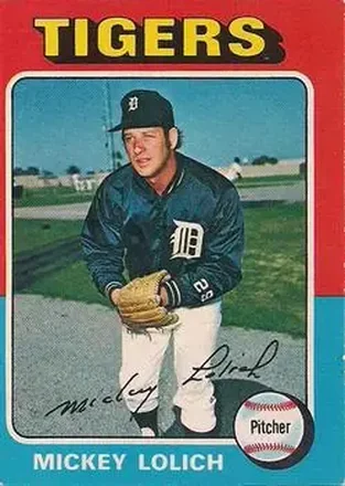 1975 O-Pee-Chee #245 Mickey Lolich