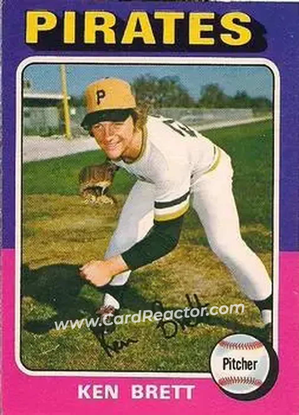 1975 O-Pee-Chee #250 Ken Brett